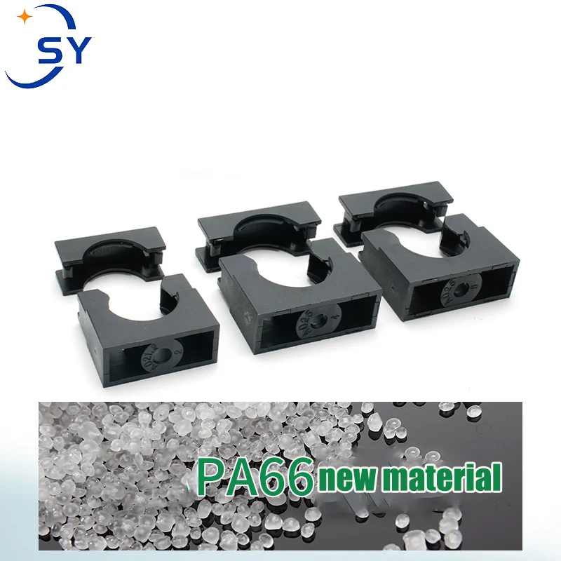 5Pcs Flexible Hose Fixing Bracket for Corrugated Pipe, Water Pipe, Cable Conduit And Plastic Pipe Fixing Block Fastener