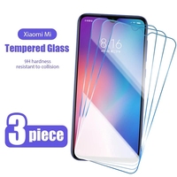 3PCS Tempered Glass For Xiaomi Redmi A1 Note 12C 7 8 9 10 9S 10S 11S 9A Mi 9 9T 10T 11T 12T 12 11 Lite 5G  Pro Screen Protector