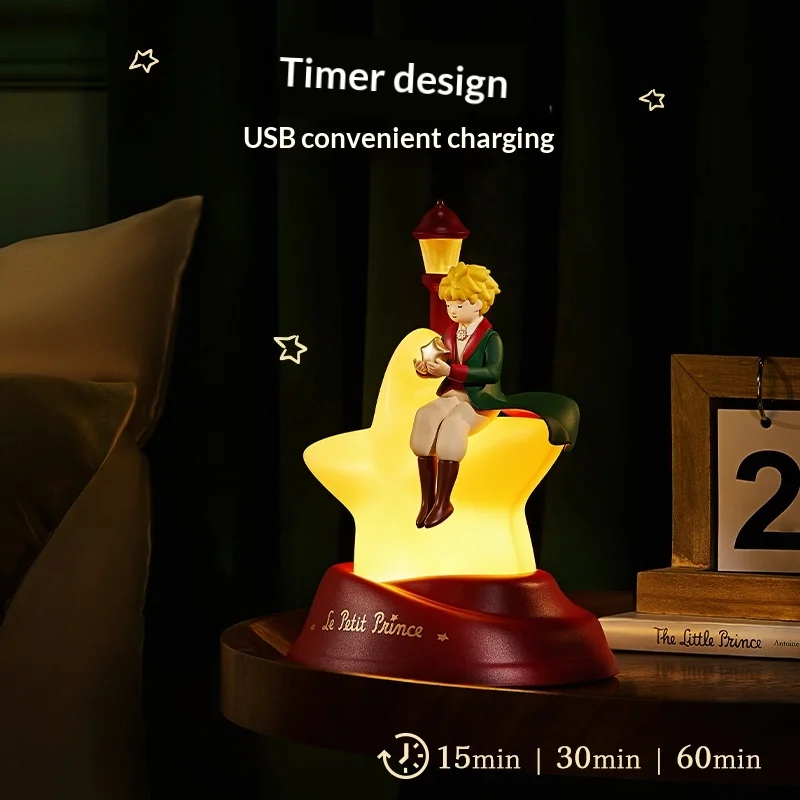 

In Stock Mar Tube The Little Prince Night Light Niche And High-End Feel Practical Birthday New Year And Christmas Gifts Friends