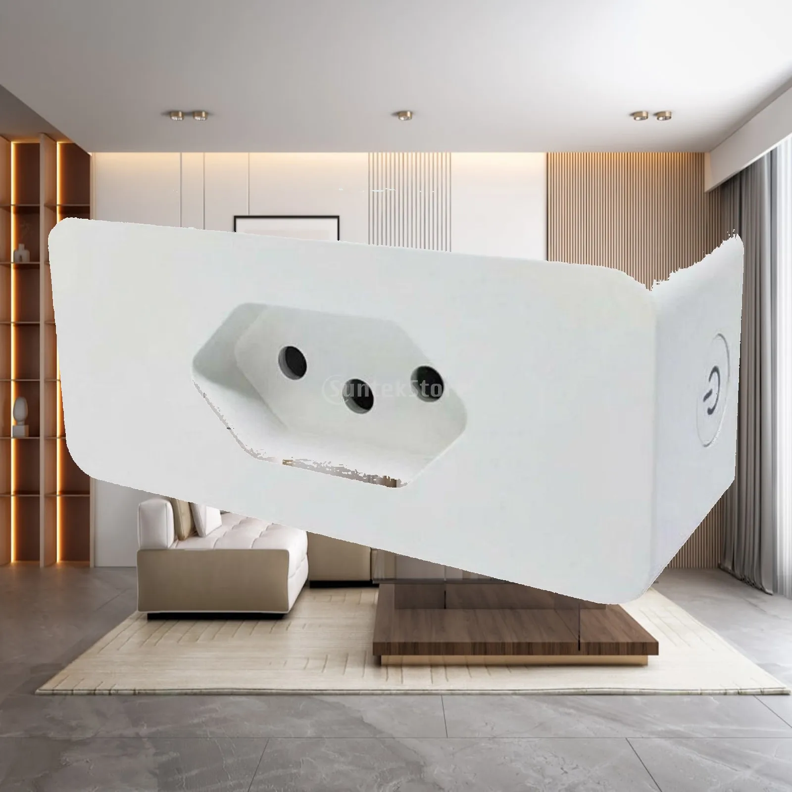 Wifi Smart Socket Brazilian Standard Plug with Energy Meter App and Voice Assistant for House Automation Setup