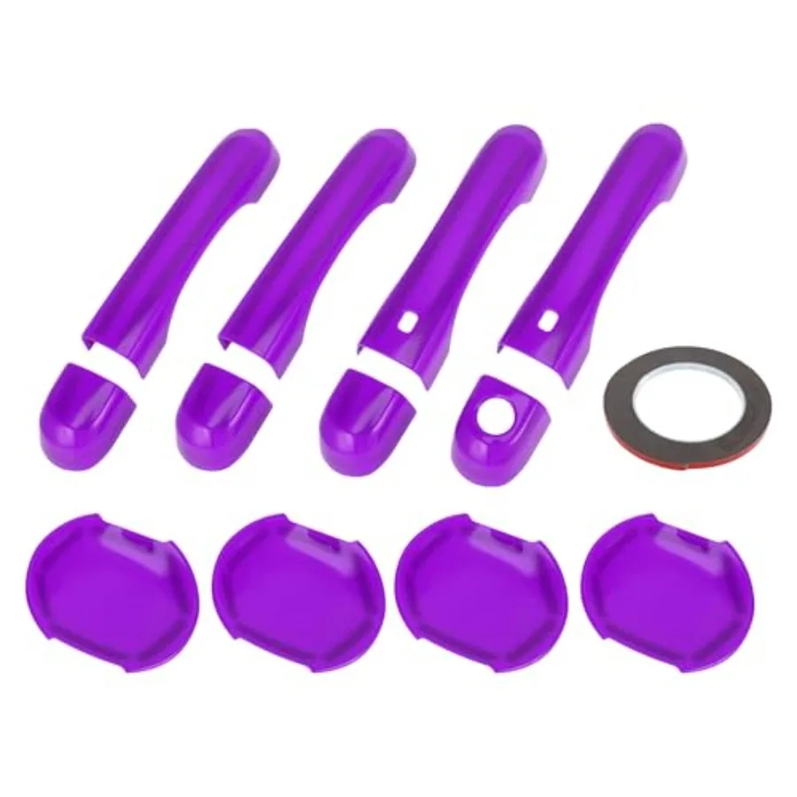 

Exterior Door Handle Cover Set, Decoration Trim for Jeep Renegade 2015-2021, ABS,,1 Set