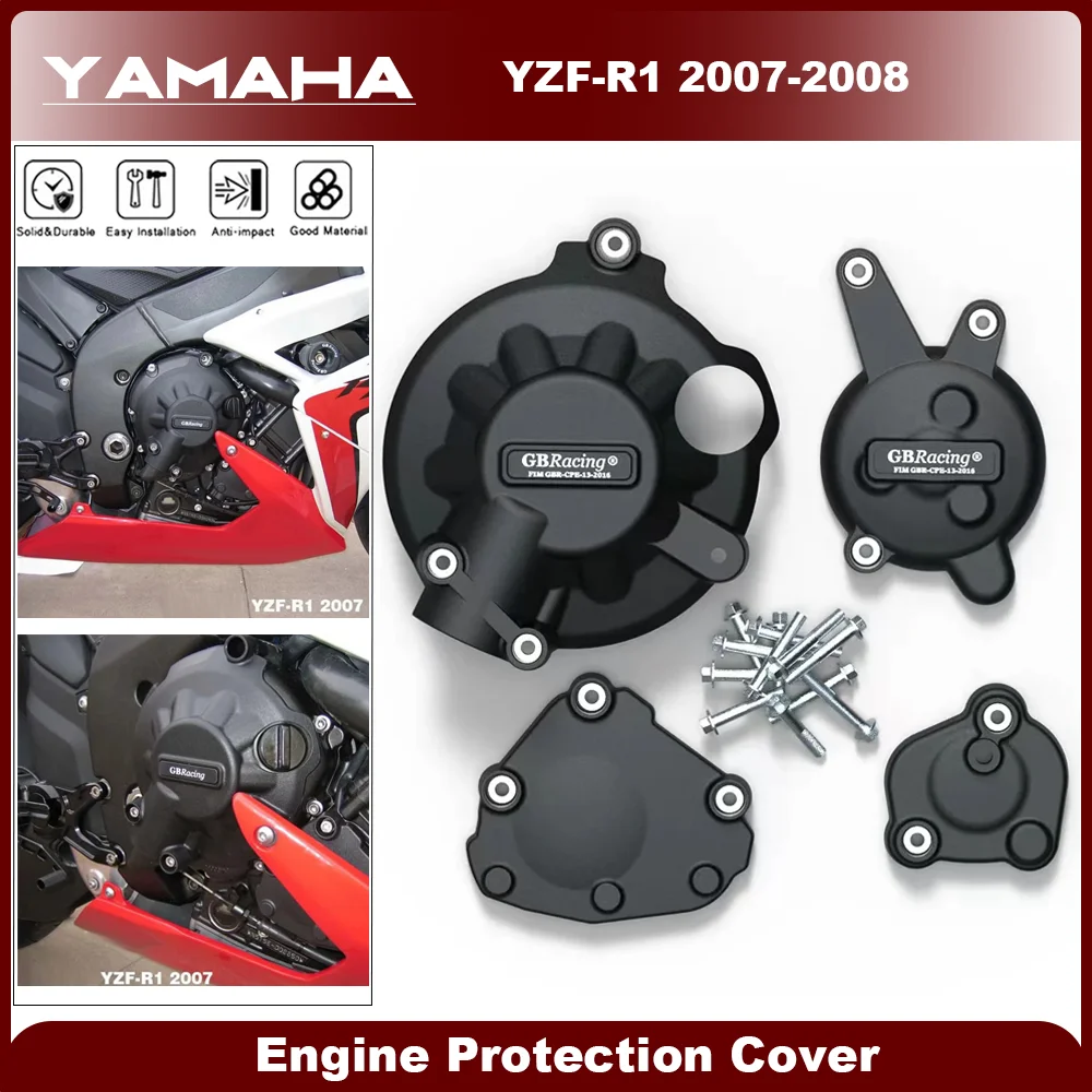

For YAMAHA YZF-R1 R1 2007 2008 GB Racing Engine Cover Motorcycle Clutch Protection Cover Accessories