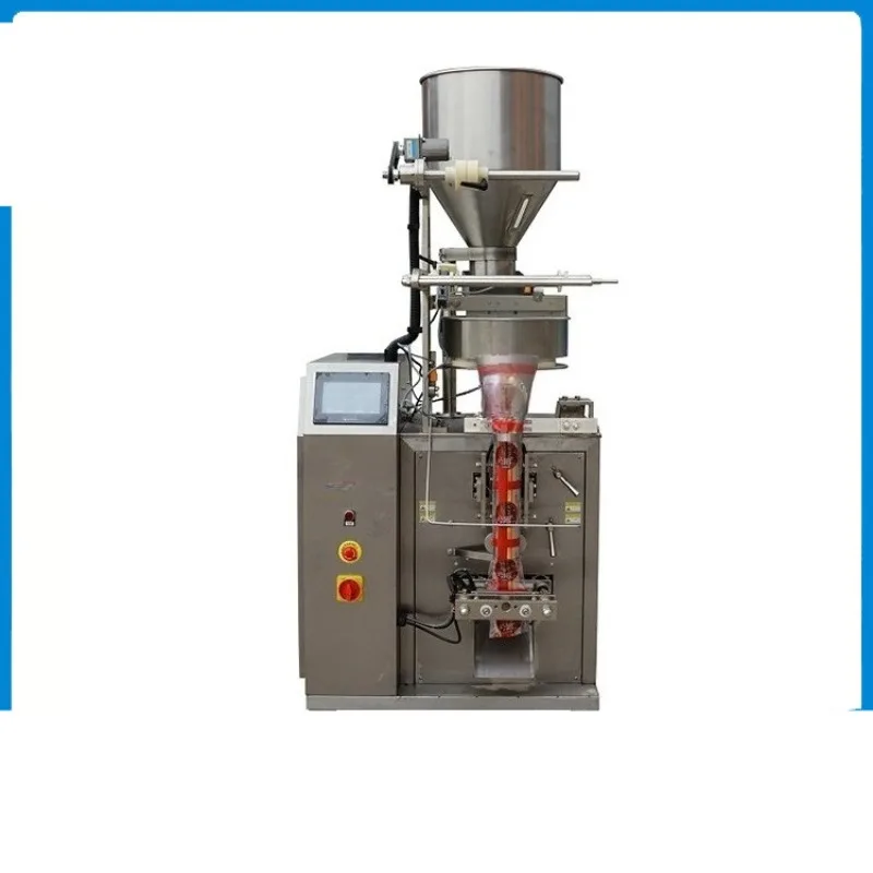 Automatic granule packaging machine, melon seed snack packaging machine, measuring cup type automatic granule packaging machine