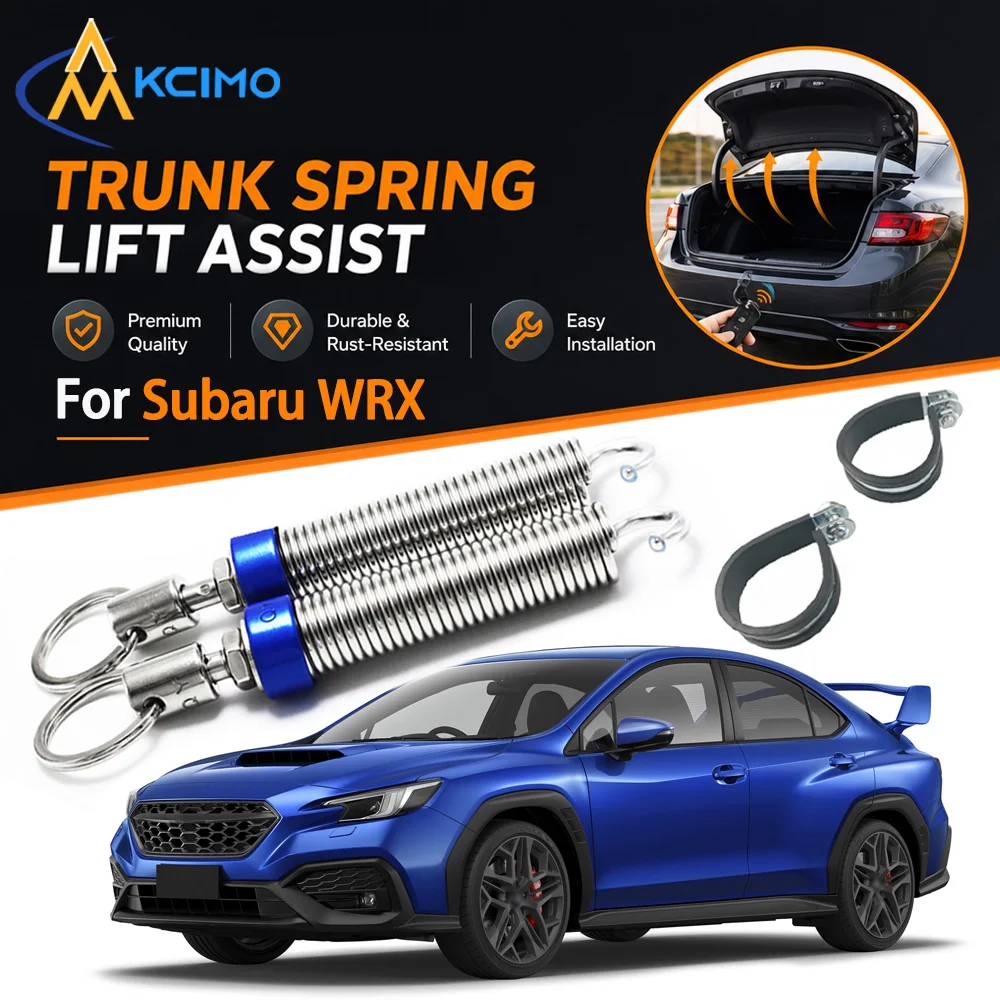 Kcimo Car Boot Trunk Automatic Opening Spring Kit Adjustable Tension Lifting Device For Subaru WRX Rear Trunk Lid Accessory