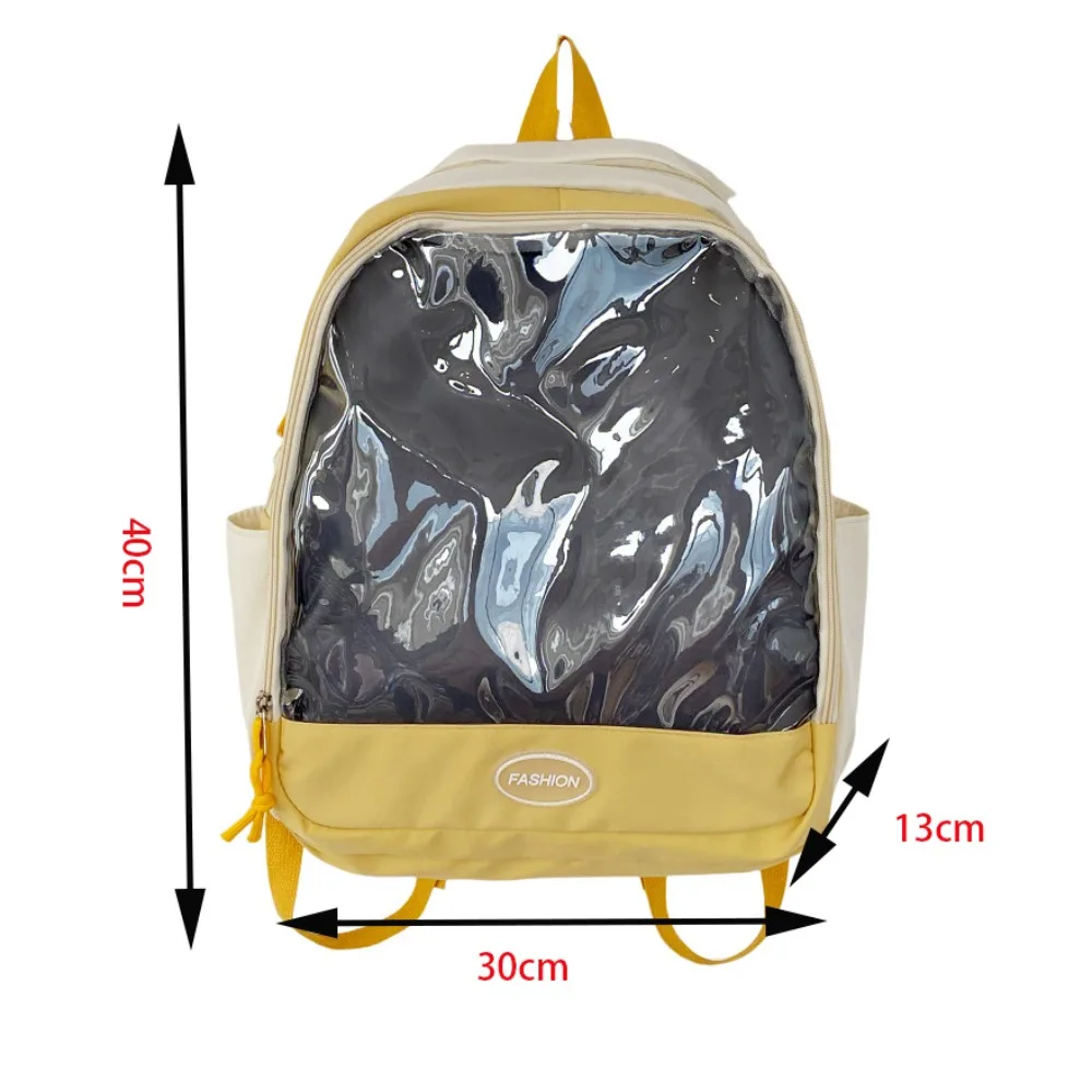 Casual Shoulder Bag Hot Sale Large Capacity Transparent Itabag Y2K Trendy Commuting Bag Party