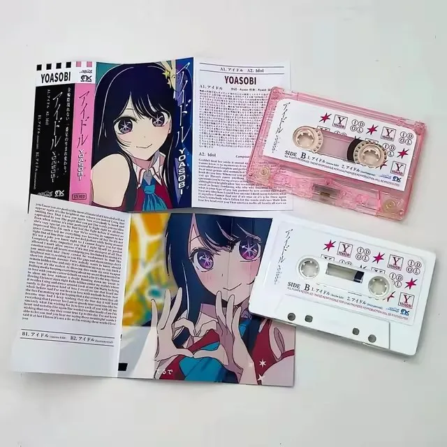 Pop YOASOBI OSHI NO KO ikura Music Tape Greatest Hits OST Album Idol Cassettes Cosplay Walkman Car Recorder Soundtracks Box