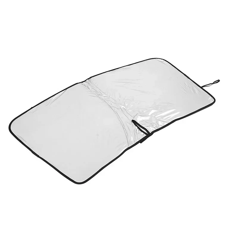 

For Mercedes-Benz GLK 2008-2015 silver tape car styling front glass anti-UV sunshade car interior protection accessories 1Pcs