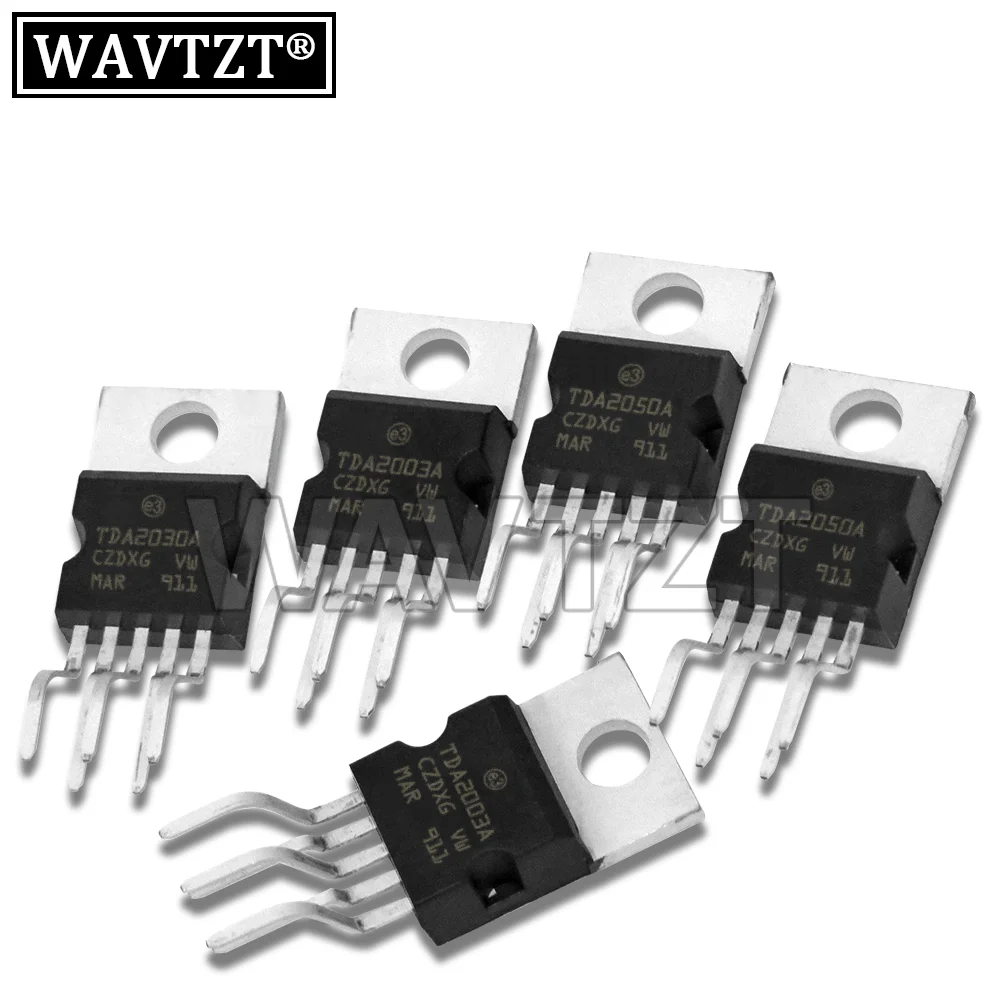 10PCS/LOT TDA2003 TDA2030 TDA2050 TO-220 Transistor Chipset In Stock