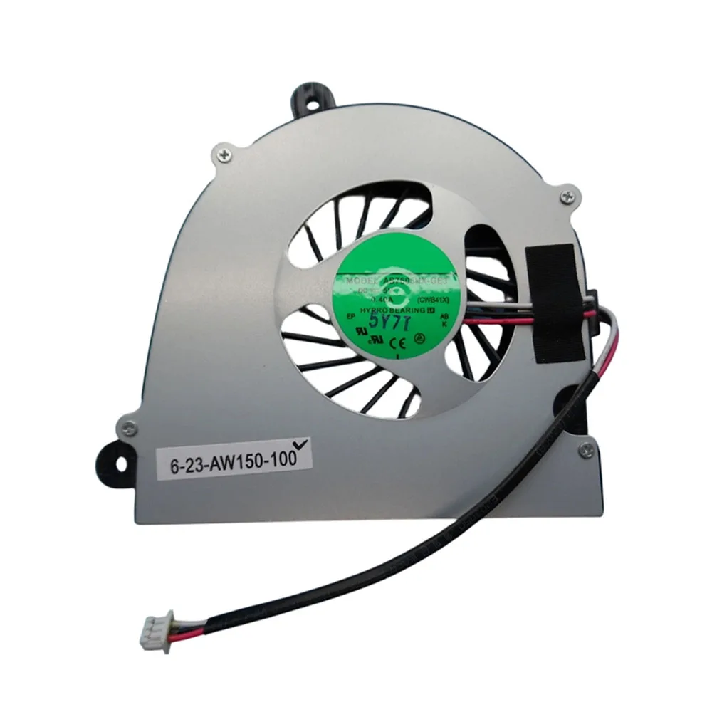 AB7605HX-GE3（CWB41X）6-23-AW150-100 DC5V 0.4A 3PIN 3Lines Laptop Cooling Fan New