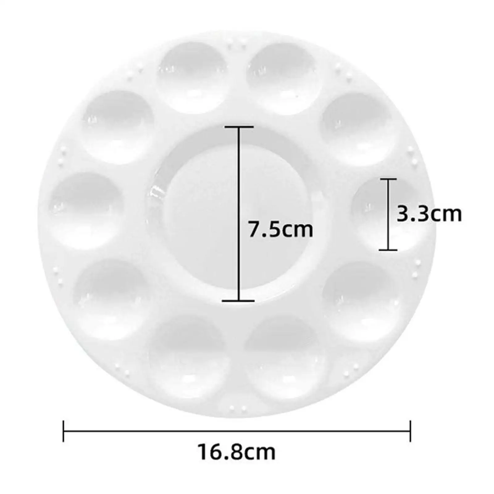 25Pcs Acrylic Painting Writing Professional Drawing Nylon Hair Brushes Paint