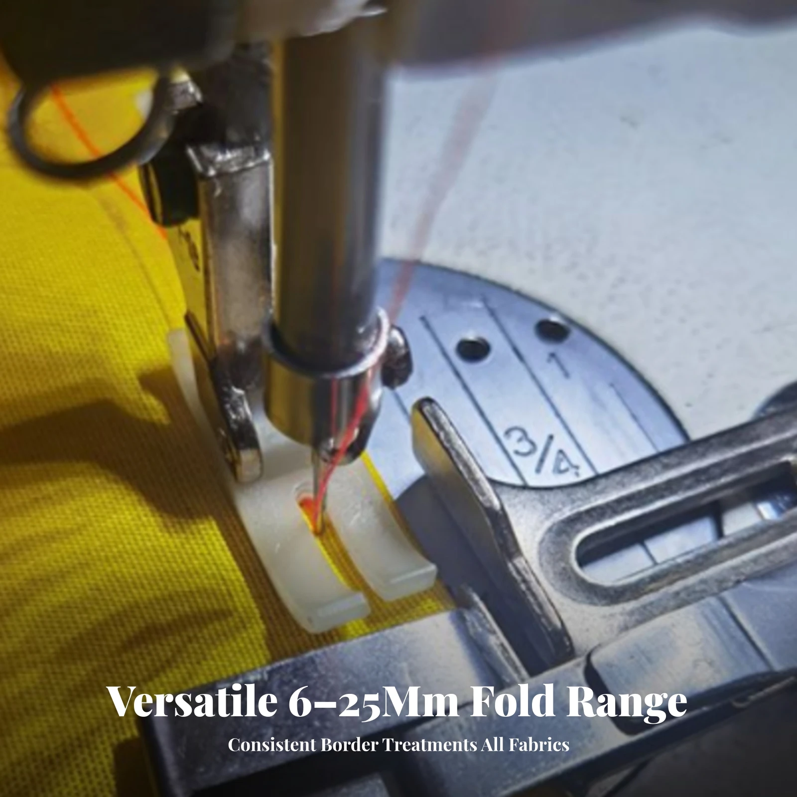 Sewing Machine Attachment Metal Adjustable Cloth Edge Folder Sewing Hem Guide with Adjustment Screws High Quality