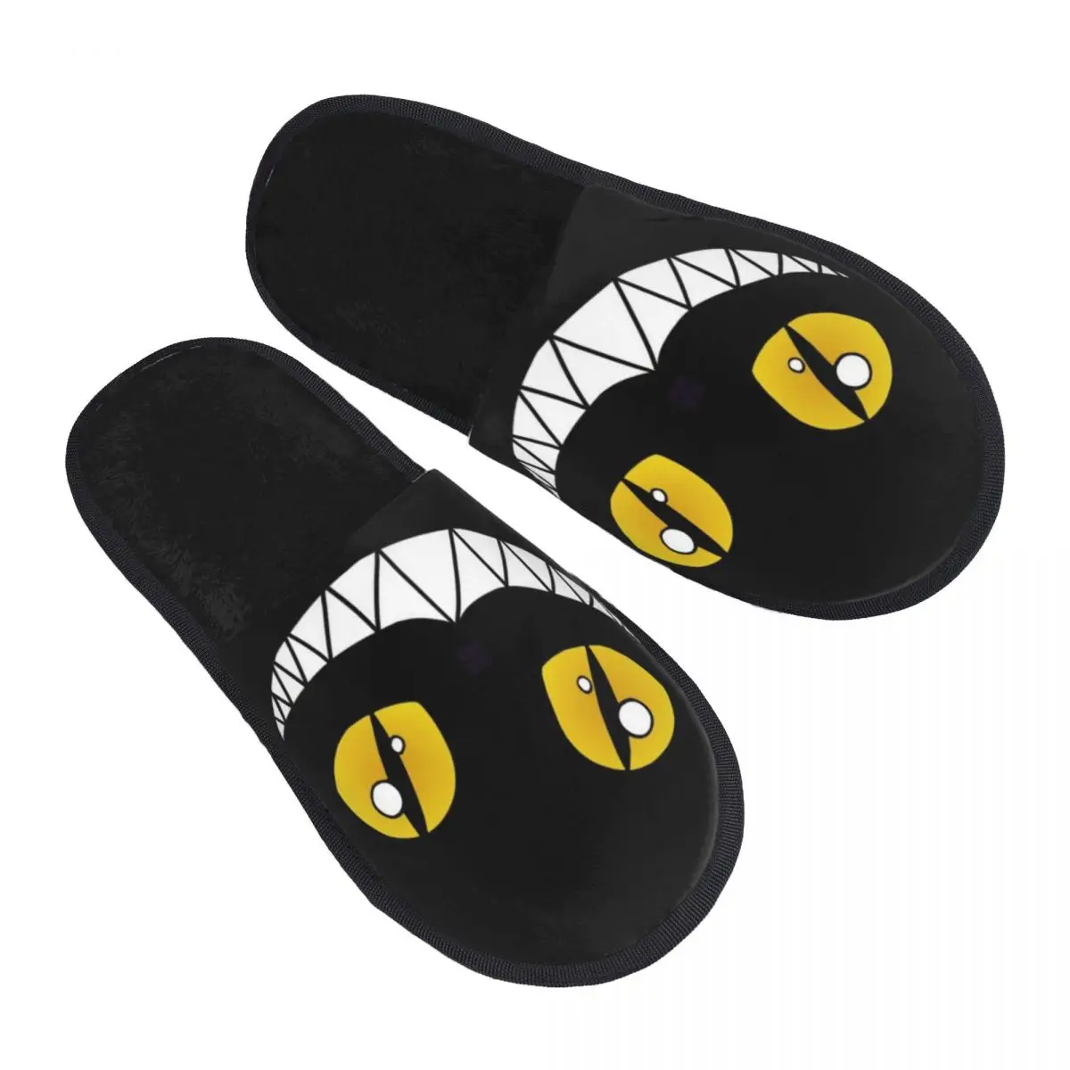 

Custom Print Women Cheshire Cat Smile House Slippers Soft Warm Memory Foam Fluffy Slipper Indoor Outdoor Shoes