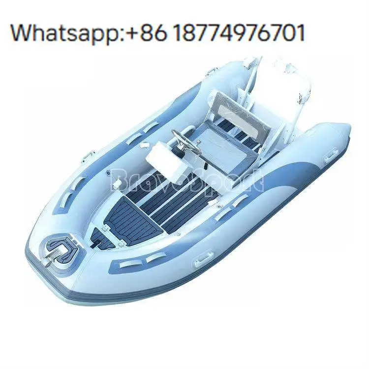 

Надувная лодка RIB с глубоким V-образным двойным корпусом, 3,6 м, из алюминия, для продажи