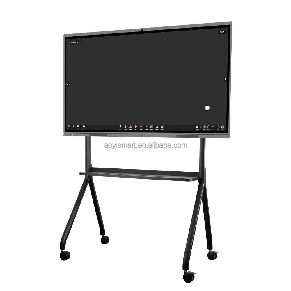 Classroom 4k 65" 75" 85" Smart Board Digital LCD Meeting/teaching Interactive Whiteboard Conference System Digital Blackboard