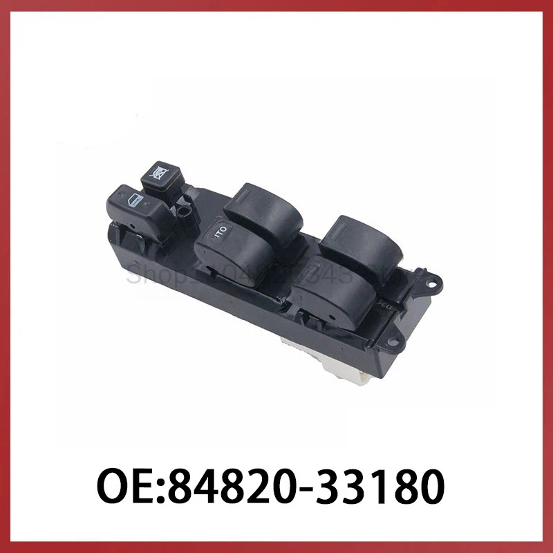 

For Toyota Jiamei Left Drive Glass Lifter Switch Power Window Control Switch 84820-33180