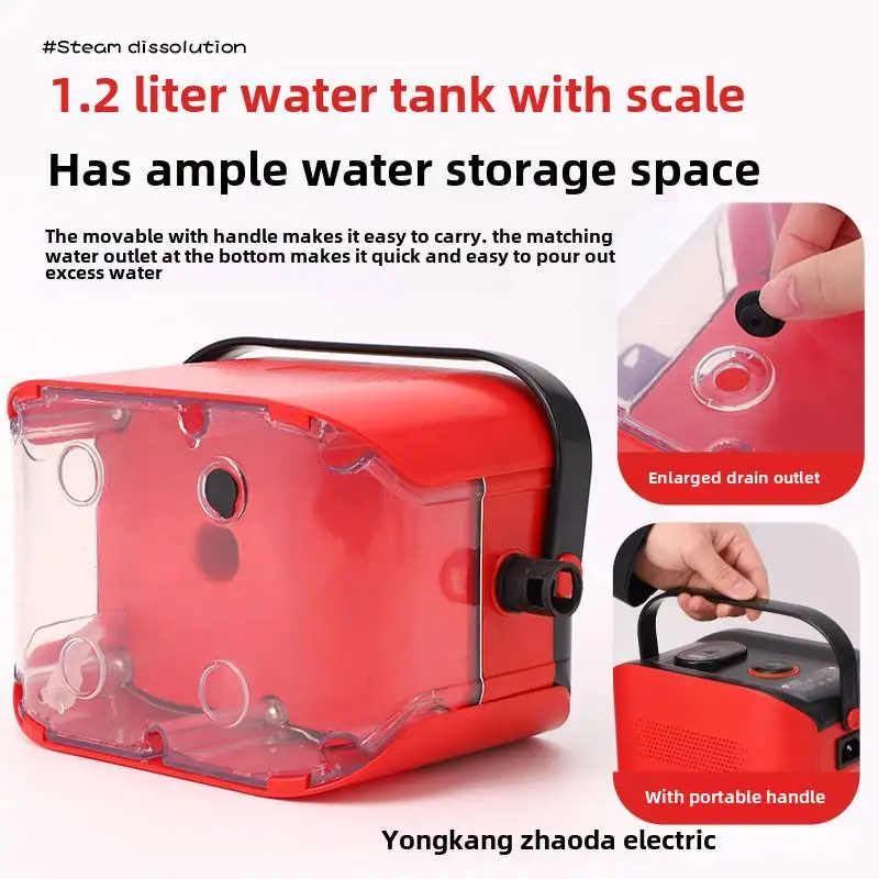 High Temperature and High Pressure Electric Steam Cleaner Multifunctional Cleaning Machine Suitable for Kitchen Hoods