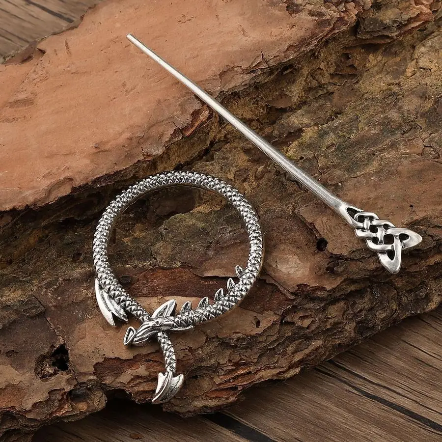 1/5/10/20/50/100pcs of Exquisite Niche Dragon-shaped Surround Hairpin, Simple Design, Ladies Hair Accessories, Elegant Daily Wea