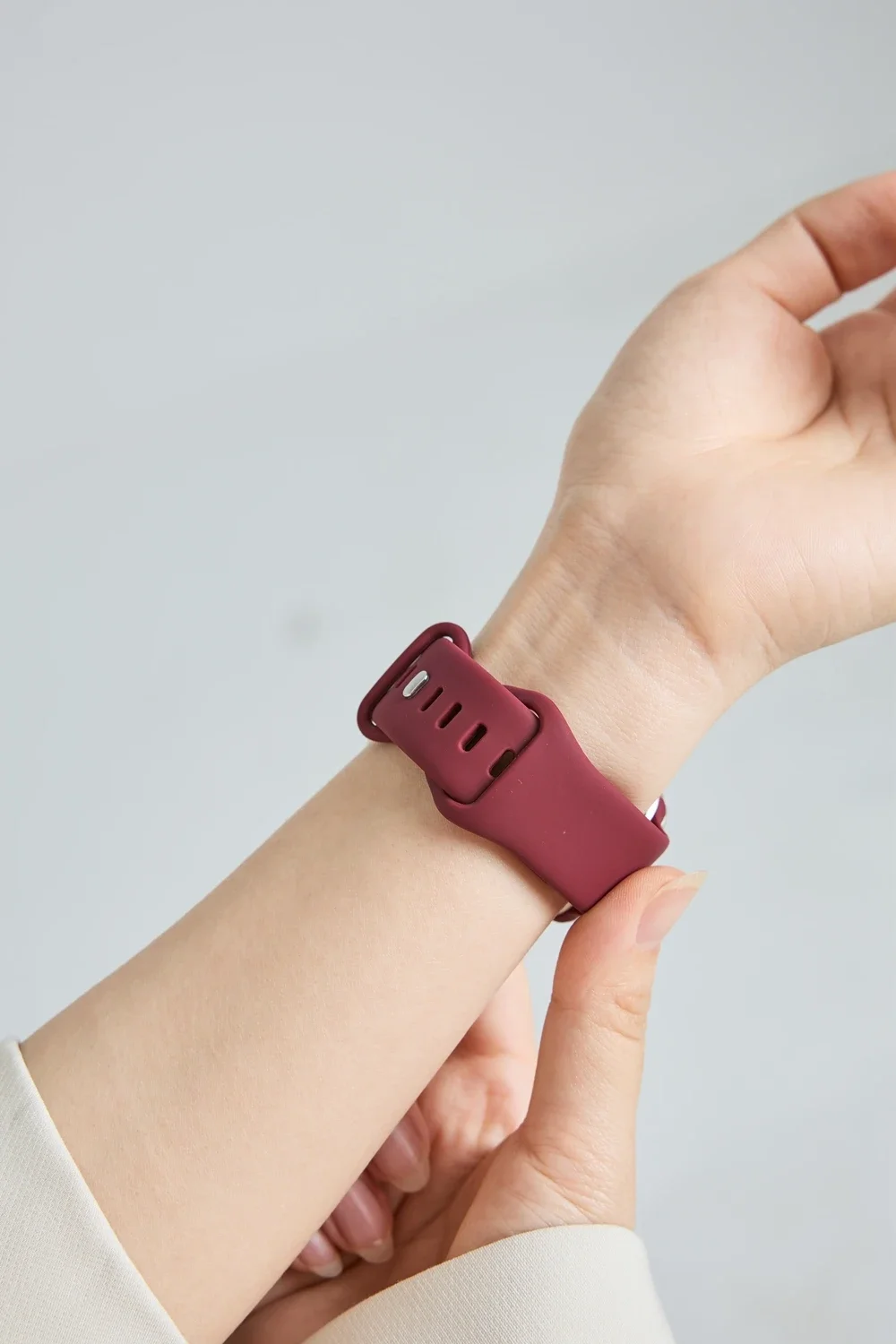 Pulseira de silicone superior para apple watch band feminina série 10/9/8/7/6/5/4/2 se para iwatch 38mm 40mm 41mm 42mm 44mm 45mm 46mm 49mm