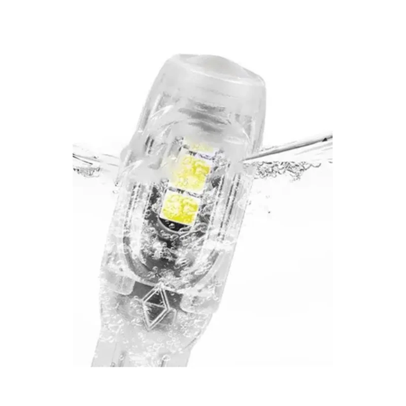 4Pcs Led Steering Light License Plate Light T10 2835 3030 5Smd LED Highlight 5W5 Non-Polar Decoding Strobe Width Lamp Parts