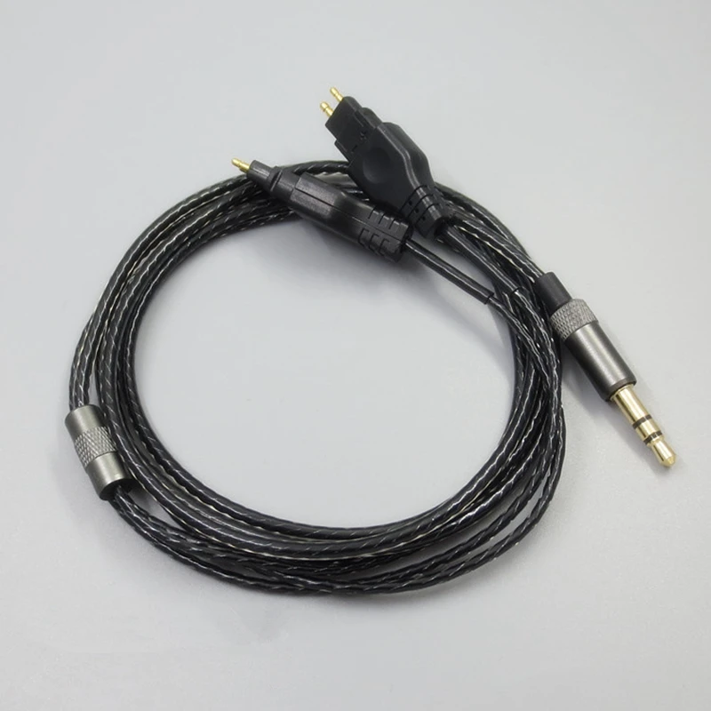 Cable de Audio de repuesto de 2M para auriculares Sennheiser HD414 HD650 HD600 HD580 HD25, duradero