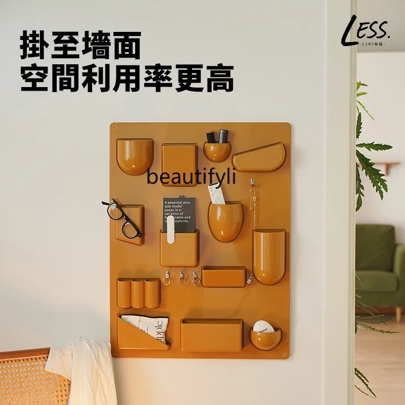 Nordic Kreative Wand Lagerung Rack Flur Lagerung Rack Tisch Dekoration Kleinigkeiten Rack