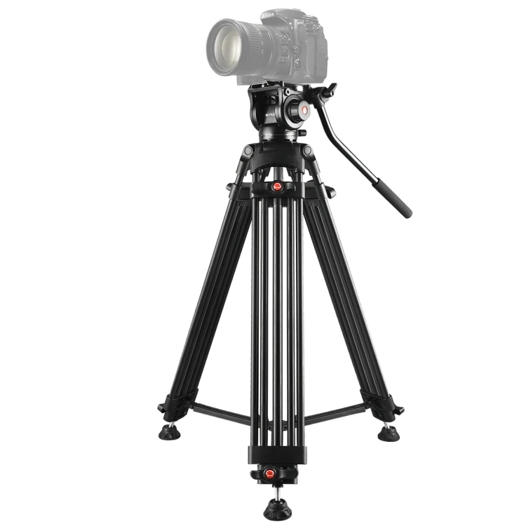 PULUZ Professional Heavy Duty Video Camcorder Stand Tripod for Camera