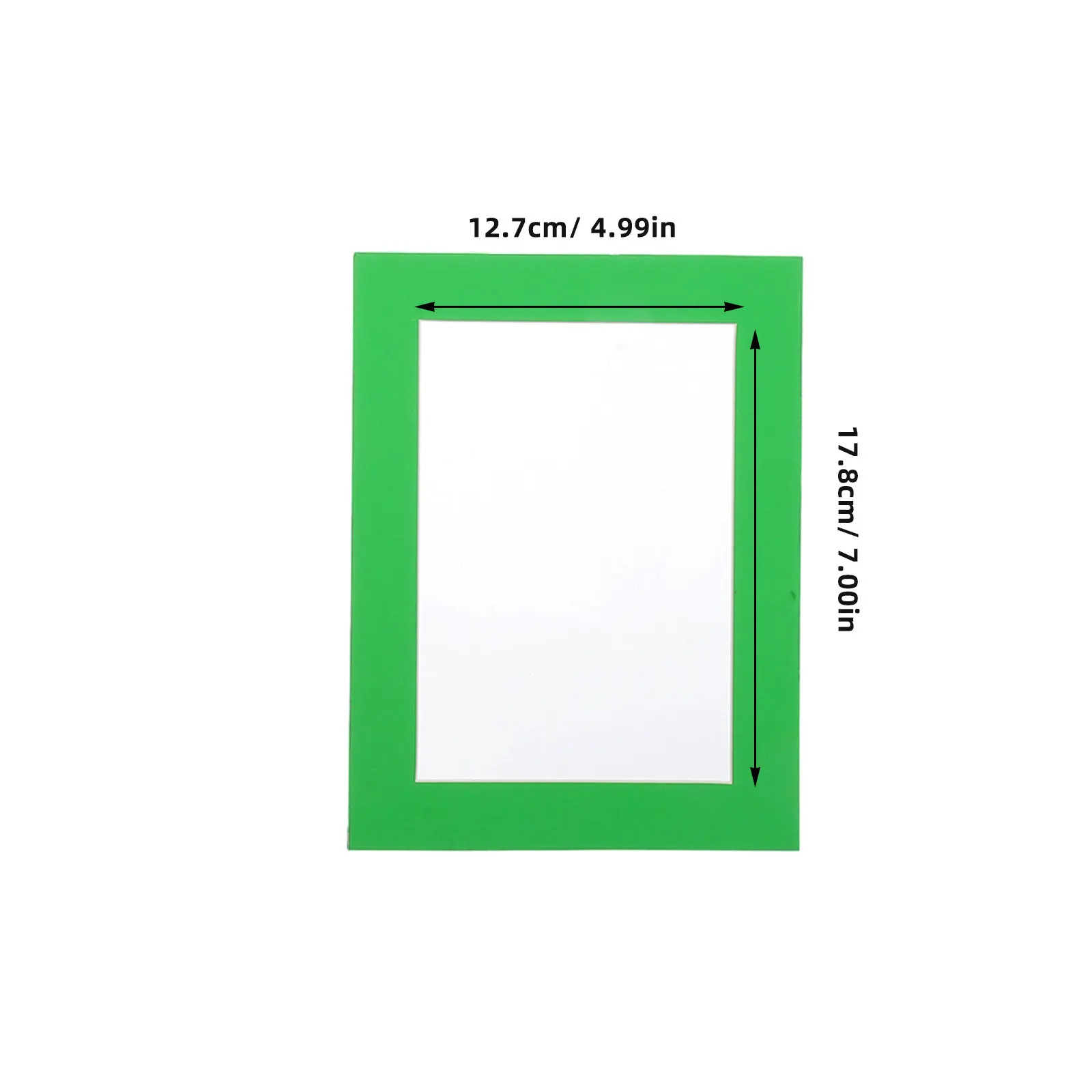 12Pcs Kids Picture Frames Cardboard Lightweight Art Display Frames PVC Protective Film Easy Use DIY Party Exhibition Classroom