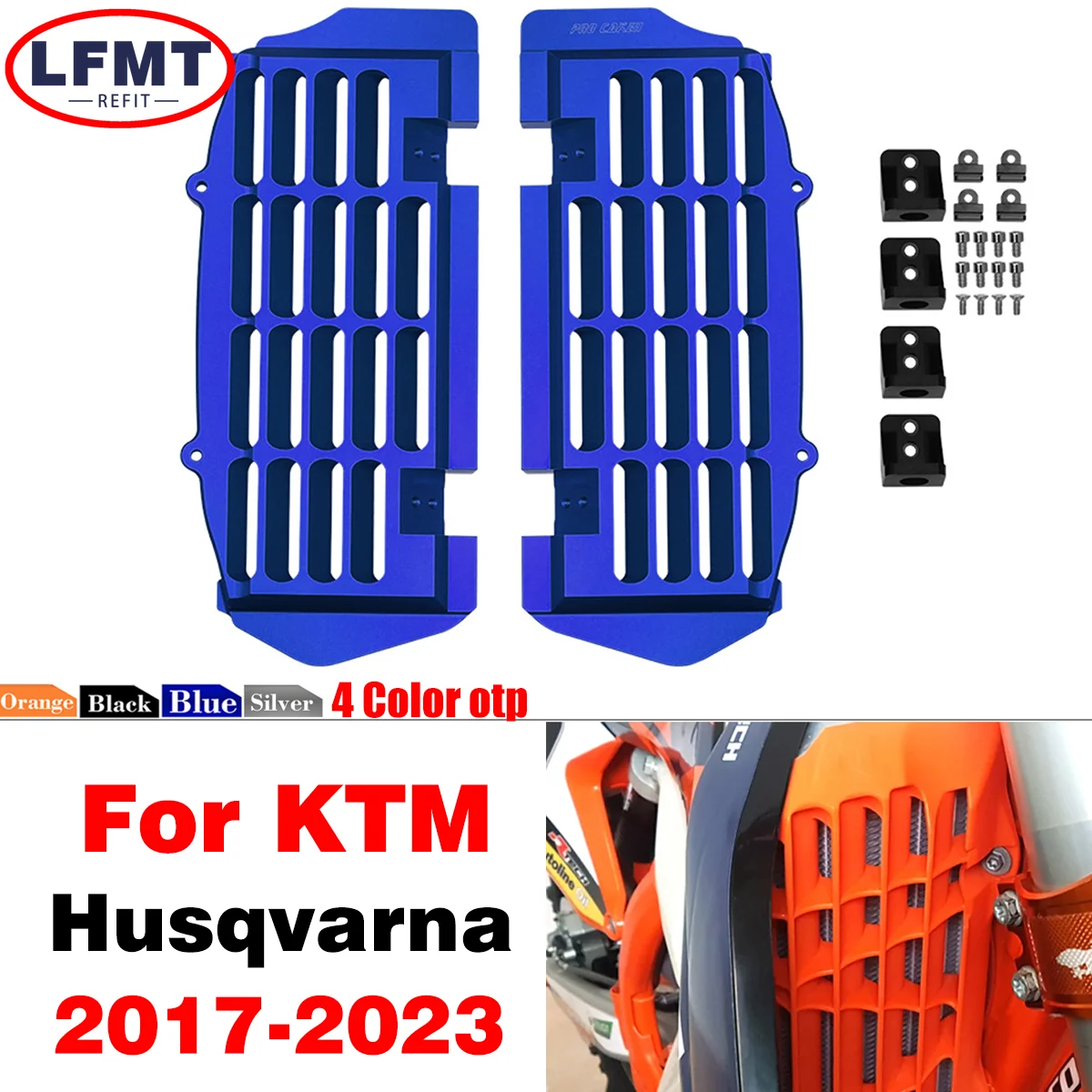 

2017-2023 Motocross Radiator Guard Grill Protector Cover For Husqvarna TX TC FX FC TE FE For KTM SX XC SXF XCF XCW XCFW EXC EXCF