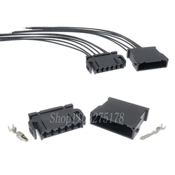 1 Set 6 Pin 893971636 893971996 cavo fanale posteriore per Auto maschio femmina presa per VW Passat B5 893 971 636 ricambi Auto 893 971 996