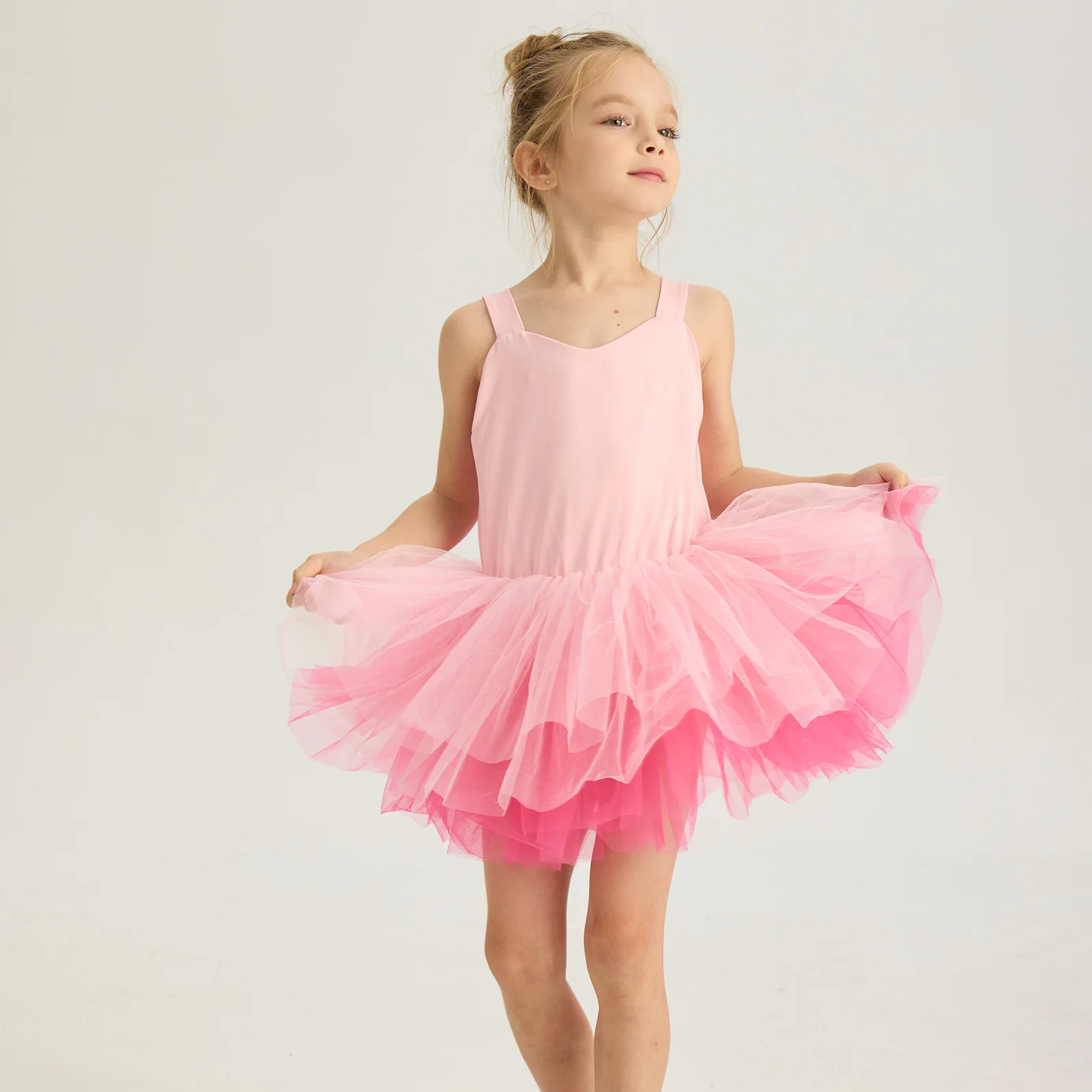 1-8 Y Neue Mädchen Ballett TuTu Kleid Mode Professionelle Kinder Tanzen Party Kleid Leistung Kostüm Prinzessin Hochzeit Kleid l457 – Detail 2