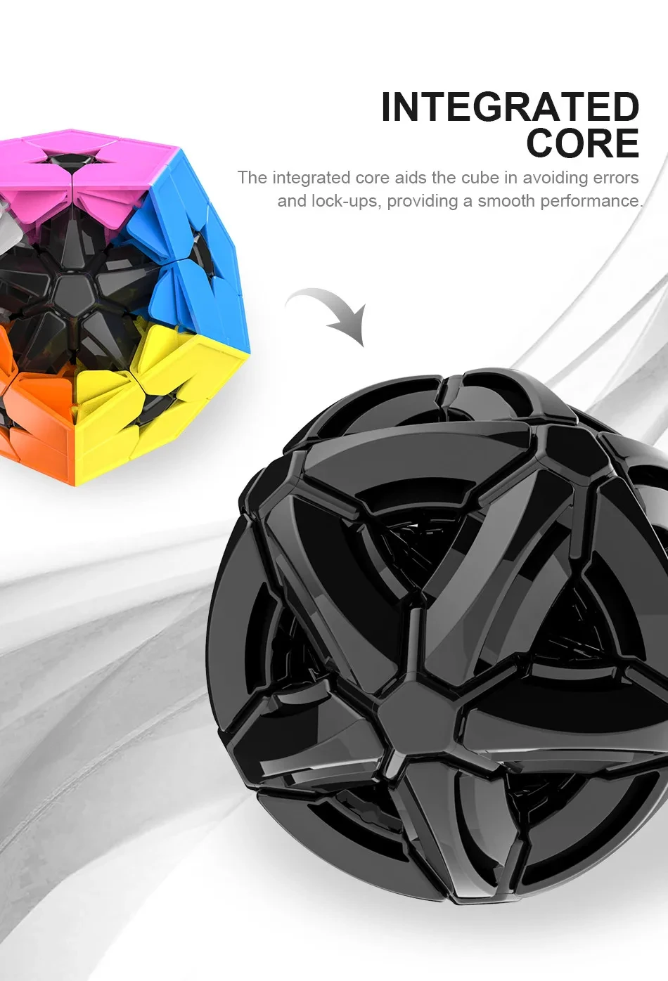 MoYu MeiLong Kilominx Meilong 2x2 Megaminx stickerless Magic Cube Kilominx Dodecahedron TOYS