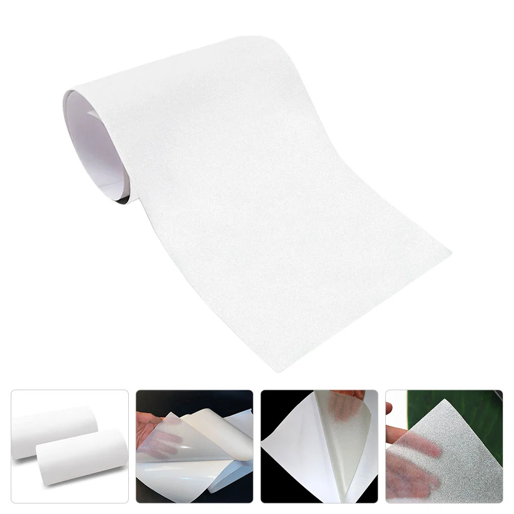 

Skateboard Sandpaper Grab Tape Clear Duct Scooter Grip Wear-resistant Anti-skid Decor with Wheels