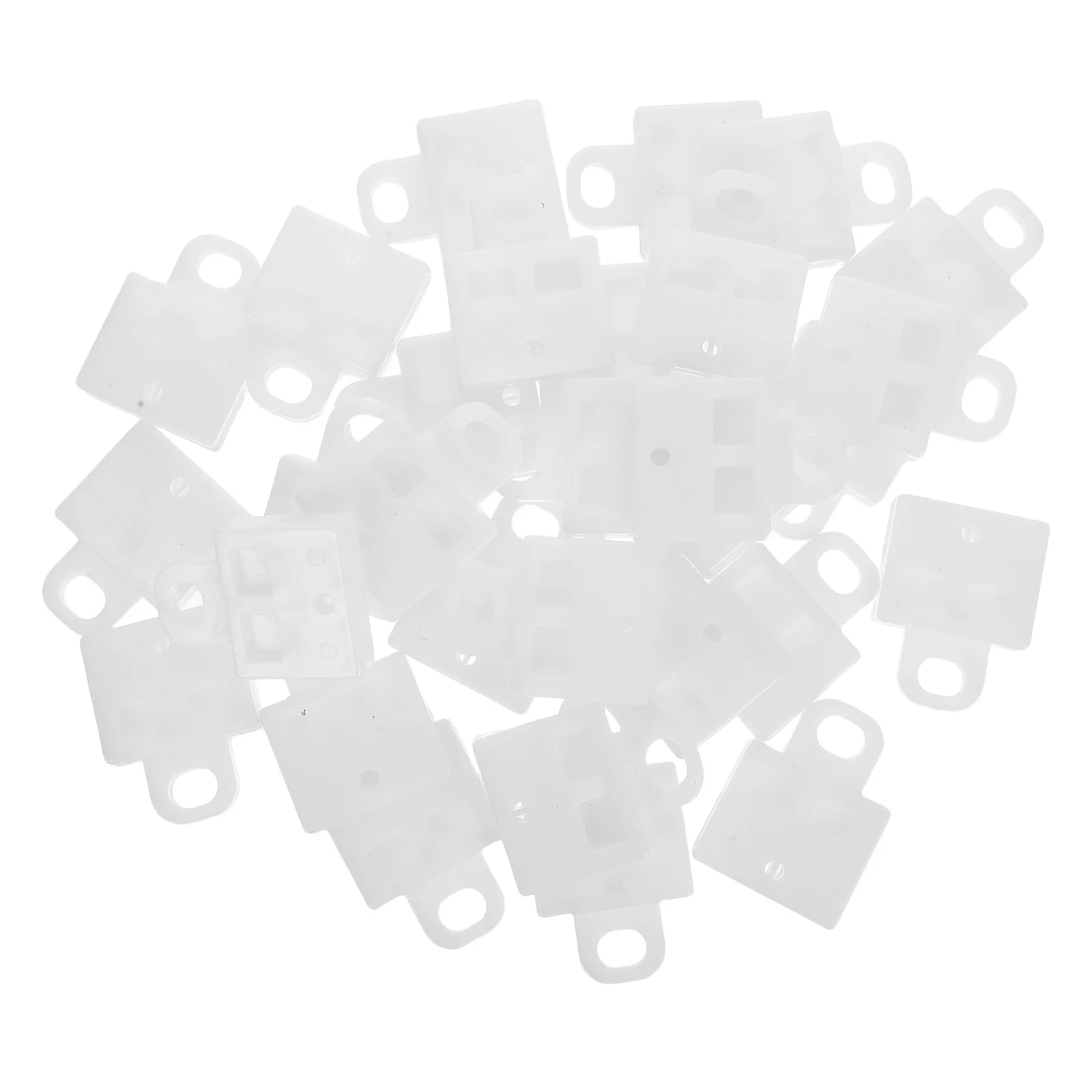 

30Pcs Window Regulator Glass Clips Durable Automotive Glass Door Mounting Brackets Secure Car Window Panel Clamps Universal