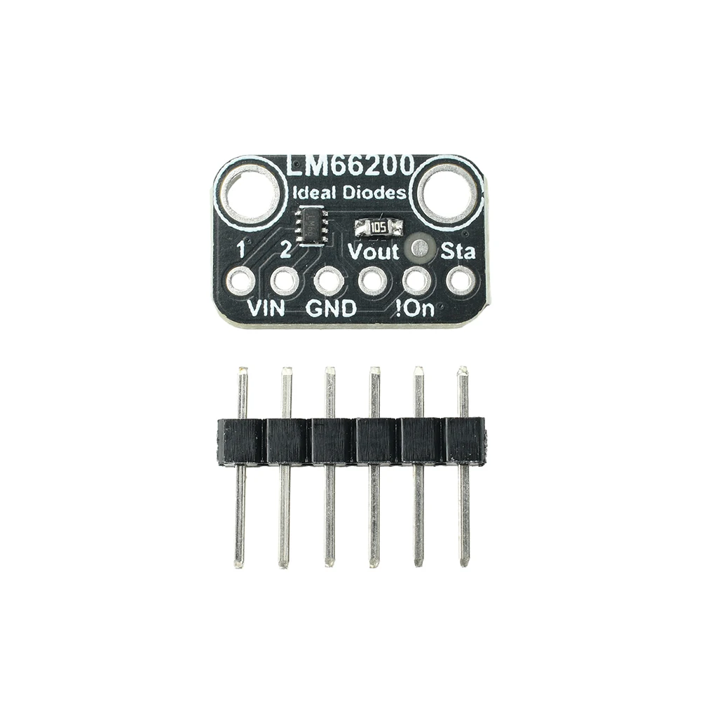 LM66200 Dual-Channel Ideal Diode Power Module 20mV Low Drop Reverse Current Block Auto Power Switch for 3.3V 5V Circuit Project
