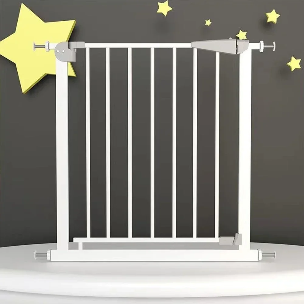 

Auto-close Metal Pet Child Stair Barrier Safety Gates Adjustable Baby Safety Gate