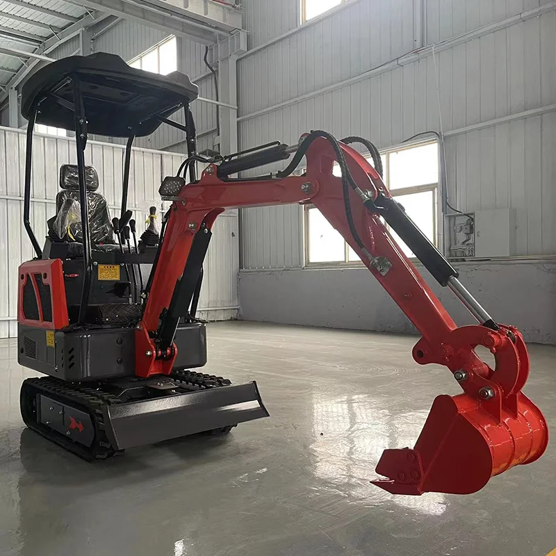 Customsized Household 1.7 Ton mini excavator with CE Garden Home Hydraulic Crawler Micro digger Farm Small Mini Excavator