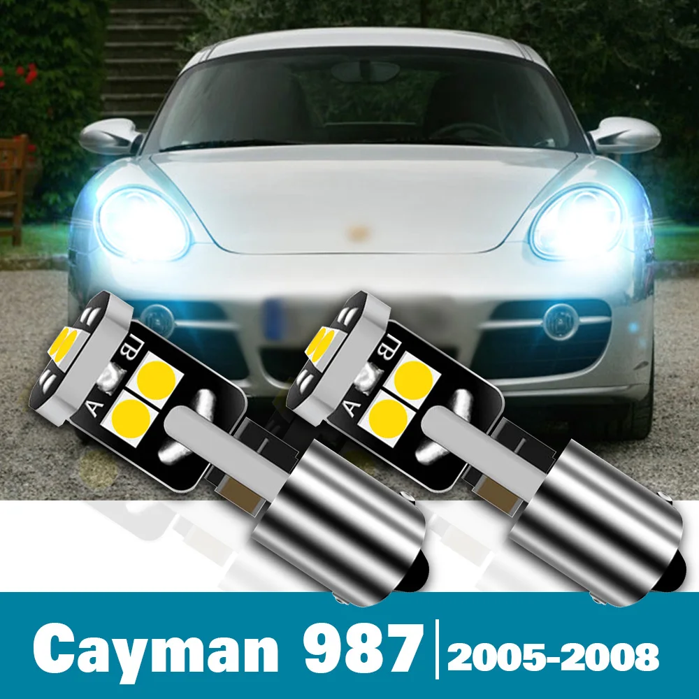 

2pcs LED Parking Light For Porsche Cayman 987 Accessories 2005-2008 2006 2007 Clearance Lamp