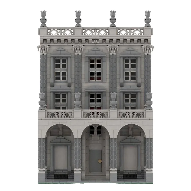 7346 PCS Modular Building The Italian Theater 2.0 MOC Customize Modular Building Block Design Educational DIY Holiday Toy Gifts