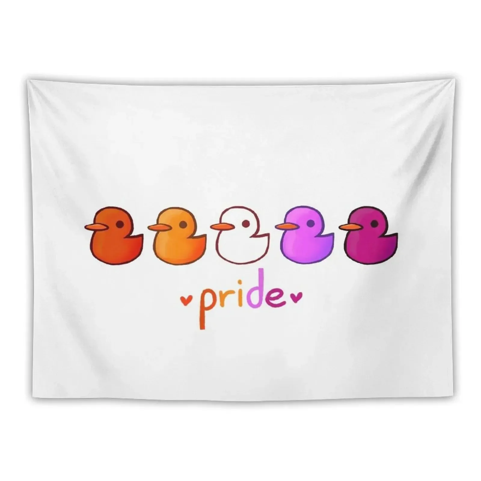 

Lesbihonest Ducks PFlag Tapestry Wall Coverings House Decoration House Decor Tapestry