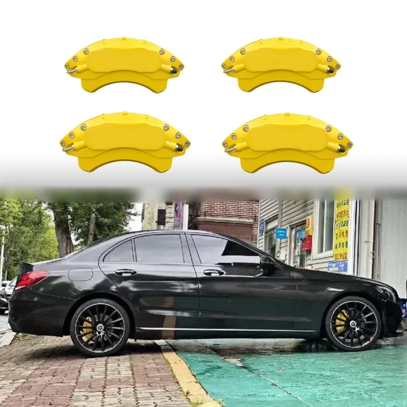 

Чехлы тормозных суппортов для Mercedes-Benz C Class, CLA, GLA, GLE с логотипом из алюминиевого сплава (4 шт.)
