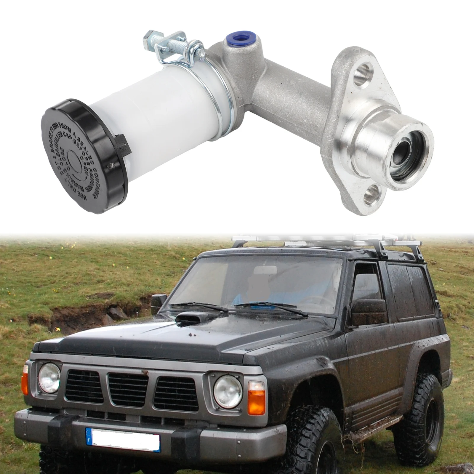 

Главный цилиндр сцепления 3061001J60, совместимый с Nissan, Patrol, Y60 Diesel 1992 1997, прямая замена