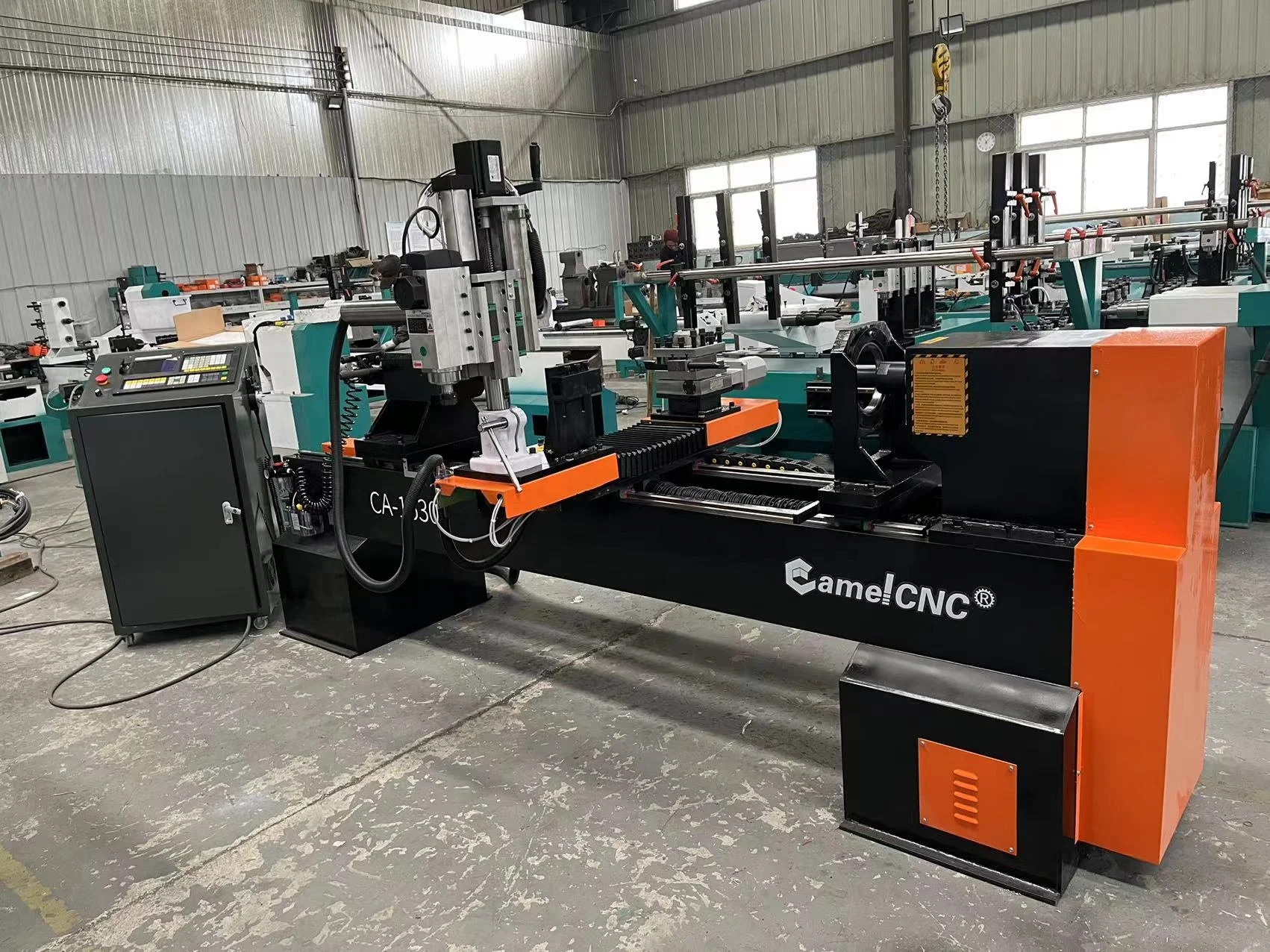 4 محور السيارات أداة تغيير مخرطة الخشب باستخدام الحاسب الآلي CA-1530 ل اسطوانة النقش المسطح النقش الخشب تحول مخرطة باستخدام الحاسب الآلي #2