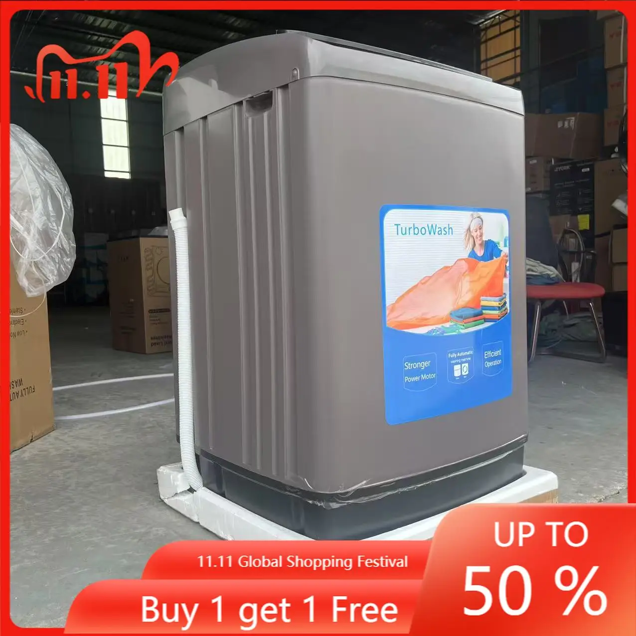 STLF10KG 15KG Caricamento dall'alto Lavatrice completamente automatica Versione inglese Supporto Turbo Wash/Lavata ad acqua calda 10 programmi Spina UE