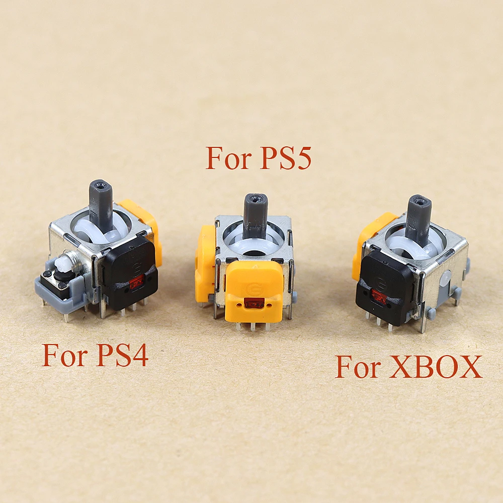Modulo joystick IC effetto Hall potenziometro sensore analogico arancione 1pc per controller serie PS5 PS4 XBOXONE XBOX