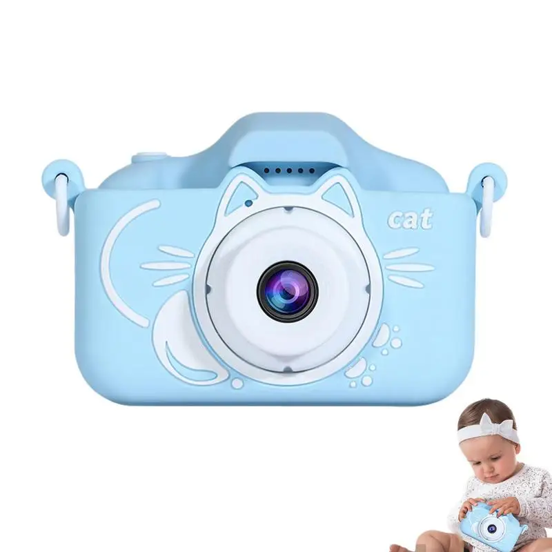 

Kids Camera Toy 2000W Pixel Cute Mini Selfie Camera Kids Selfie Camera Portable Kid Camera Digital Camera For Kids Boys Girls