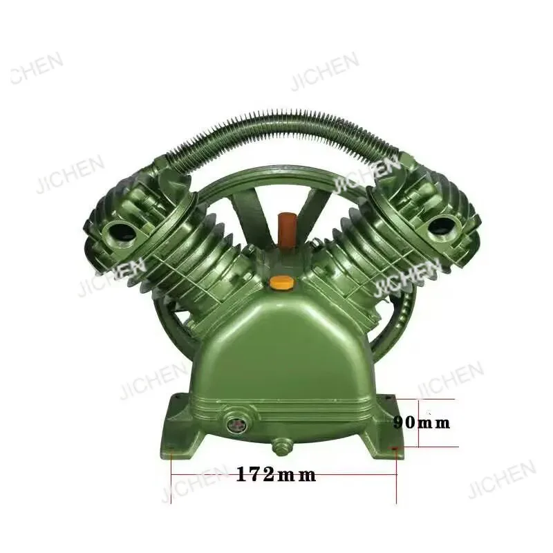 

1,1 кВт двухцилиндровый промышленный воздушный компрессор высокого давления, головка поршня воздуха