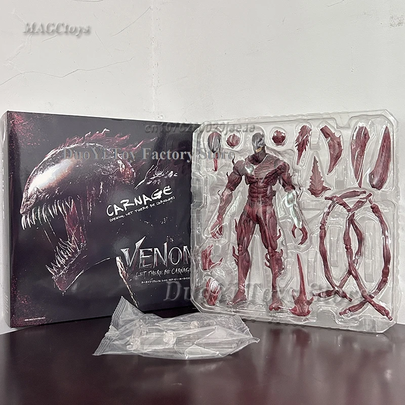 SHFiguarts السم الأحمر السم المذبحة عمل الشكل Shf السم 2 دع هناك المذبحة أنيمي نموذج لجسم لعبة هدايا عيد ميلاد للطفل