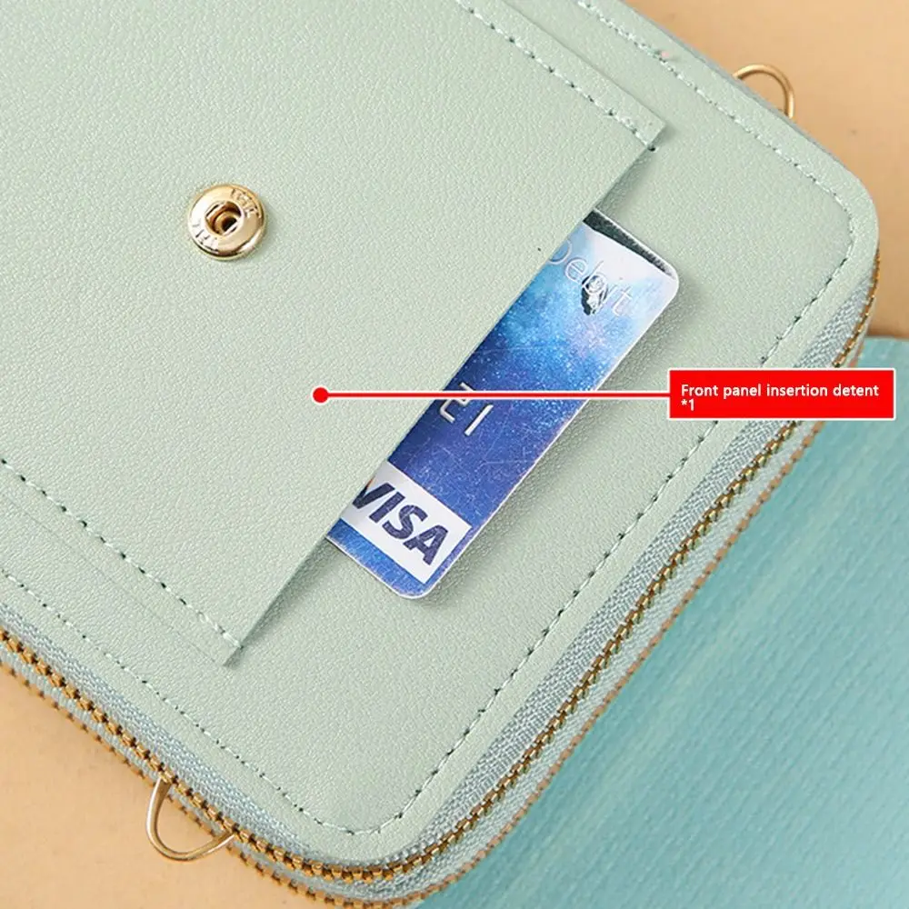 Smartphone RFID Damen Touchscreen-Handtasche Umhängetasche RFID-Diebstahlschutz-Geldbörse – Detail 11