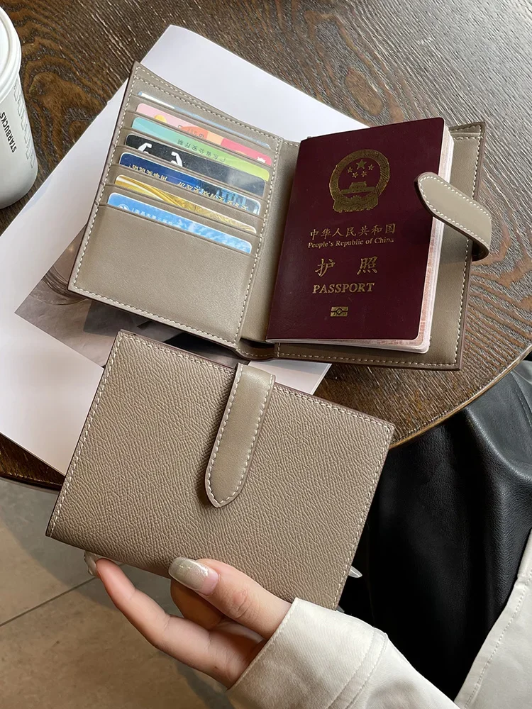 

Passport holder Women's passport protective cover Overseas travel Document storage Multifunctional card bag Portable premium