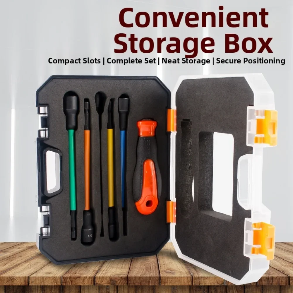 

Хромованадиевая шестигранная головка, магнитная для обслуживания, устойчивая к истиранию, сверхмощная конструкция для пневматической дрели